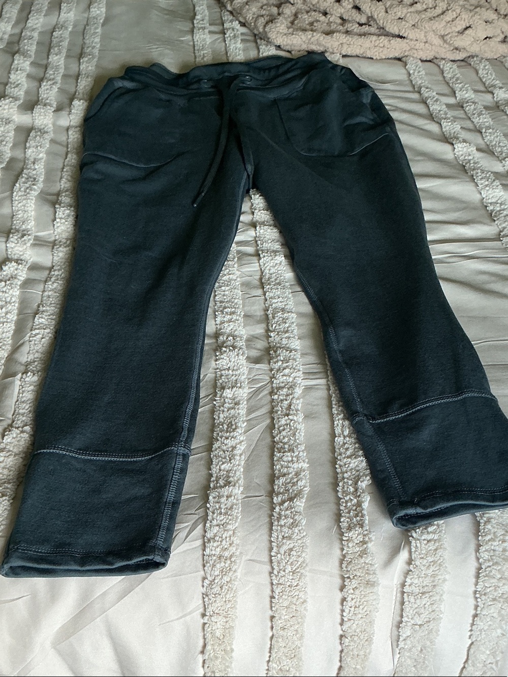 Maurices Men's Black Drawstring Jogger Sweatpants